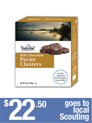 9.5oz Milk Chocolate Pecan Clusters